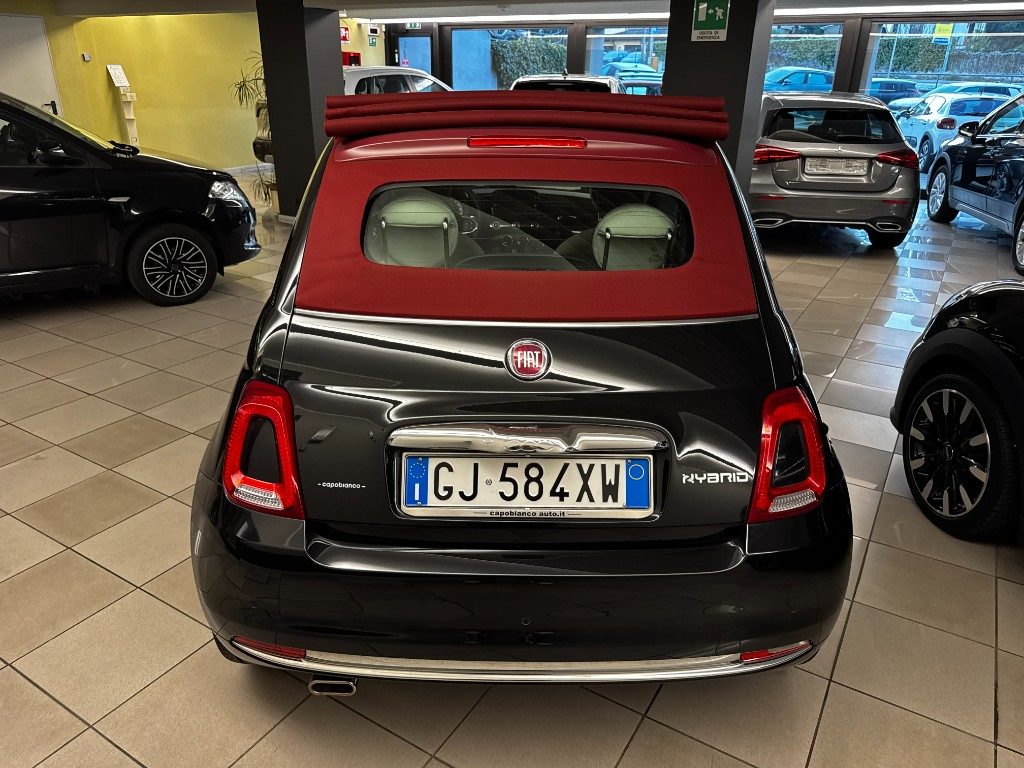 FIAT 500 C 1.0 Hybrid Dolcevita+NAVI+UNICO PROPRIETARIO - 5