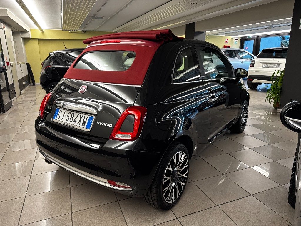 FIAT 500 C 1.0 Hybrid Dolcevita+NAVI+UNICO PROPRIETARIO - 4
