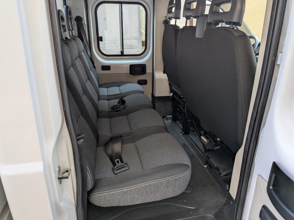 FIAT Ducato 35 2.0 MJT doppia cabina  7 posti  cassone  fisso - 10