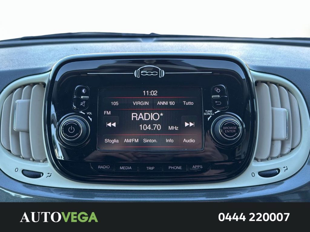 FIAT 500C 1.2 lounge 69cv my20 - 14