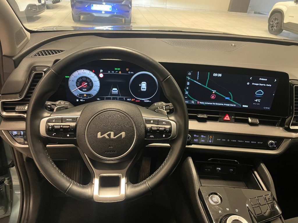KIA Sportage 1.6 TGDi HEV AT Style 210CV--UNICO PROPRIETARIO - 9