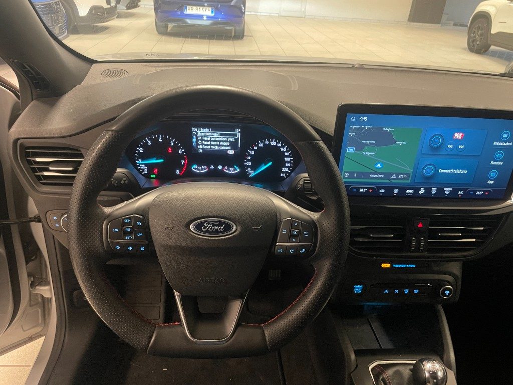 FORD Focus 1.0 EcoBoost Hybrid 125 CV SW ST-Line - 9
