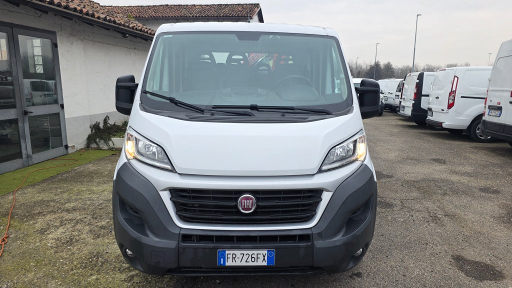 FIAT Ducato MAXI 35 2.3 Mjet 130CV Cabinato GRU Fassi 7posti - 6