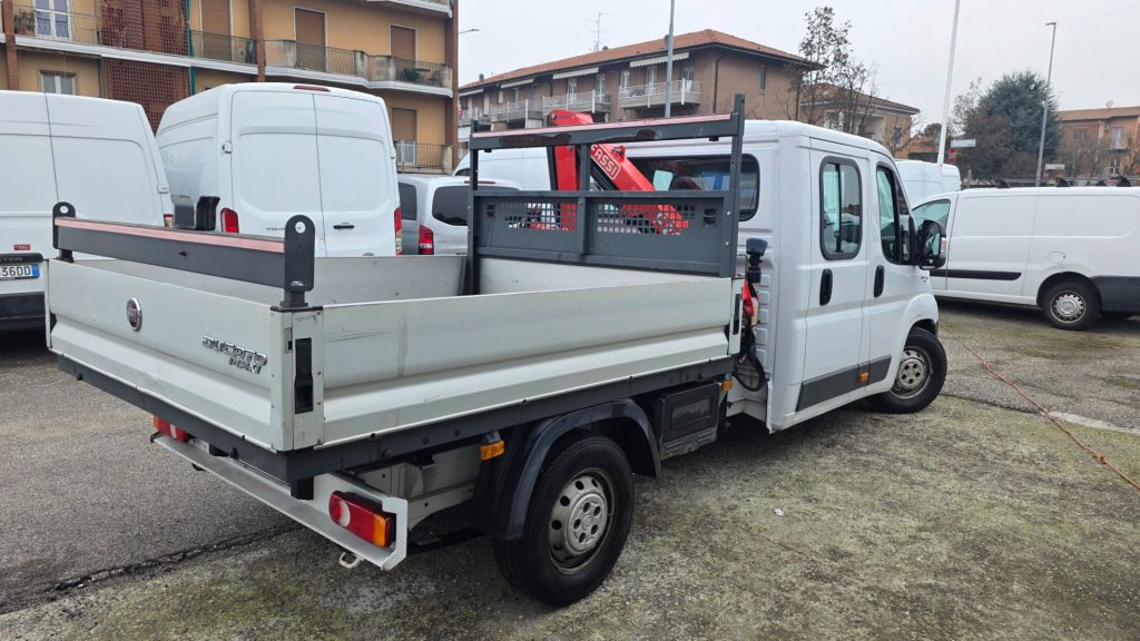 FIAT Ducato MAXI 35 2.3 Mjet 130CV Cabinato GRU Fassi 7posti - 5