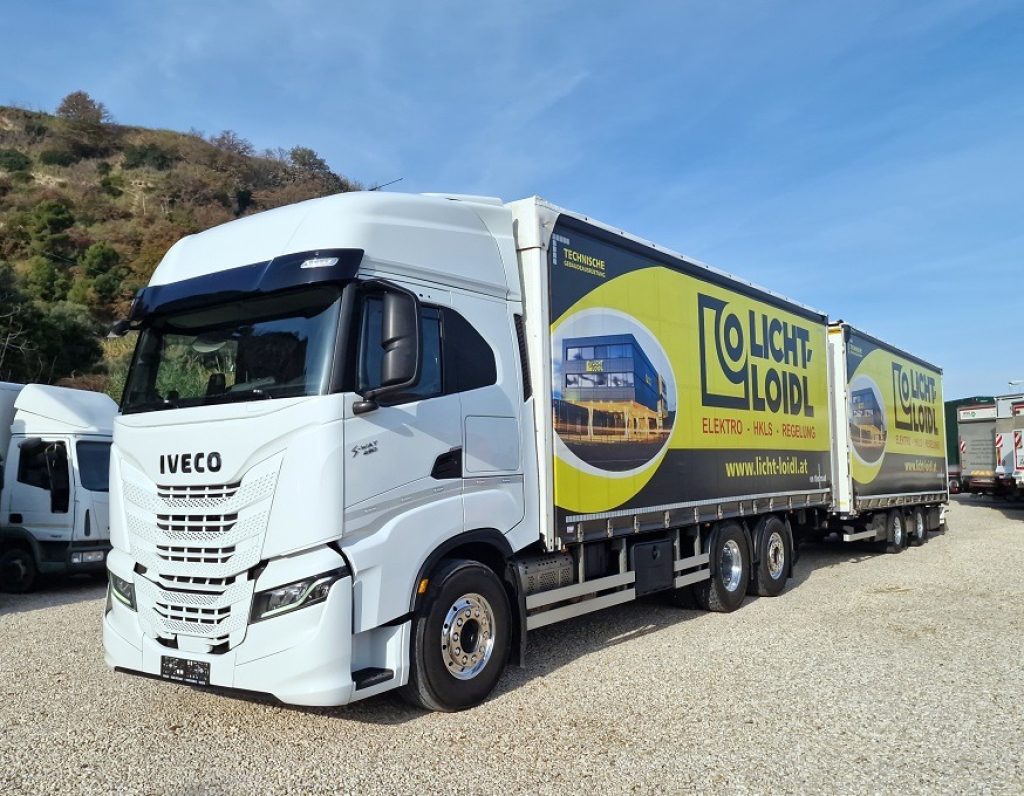 IVECO S-WAY 490 FP 6x2 E6 CENTINATO 7,70 + BIGA - 3