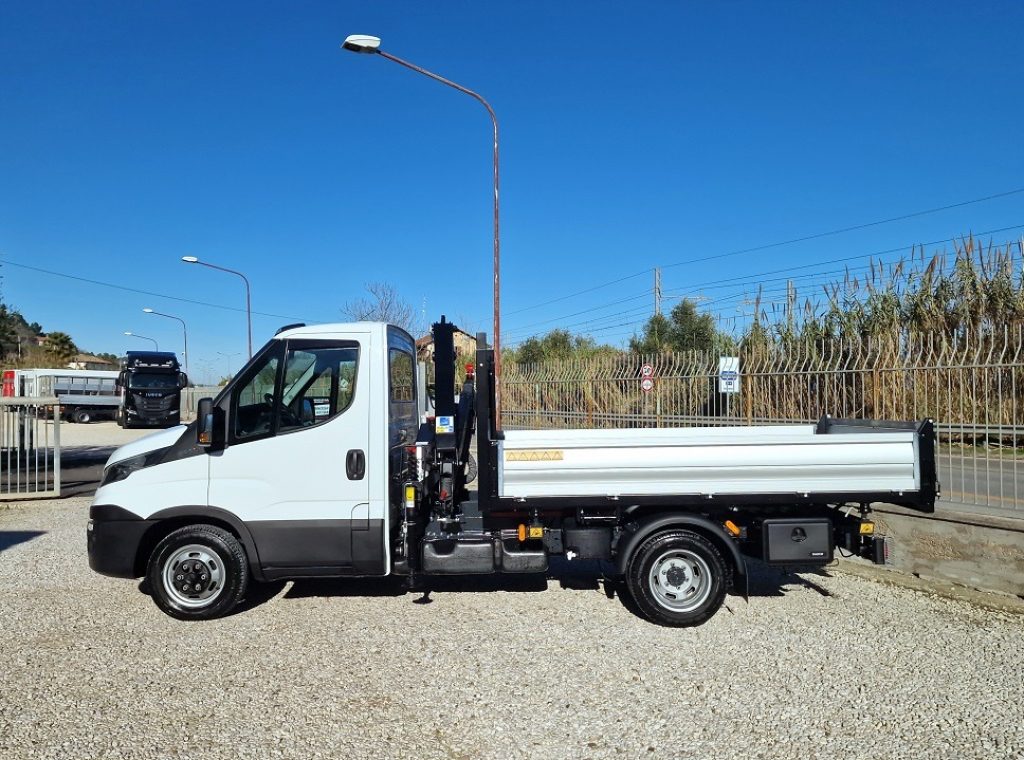 IVECO DAILY  35C17 P E5 GRU 12m + RIBALTABILE - 20