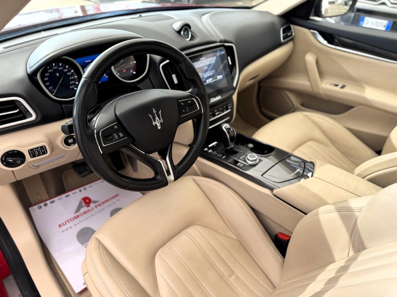 MASERATI Ghibli V6 Diesel 250cv MY18 - UNICA (Tetto/Pelle/Navi) - 7