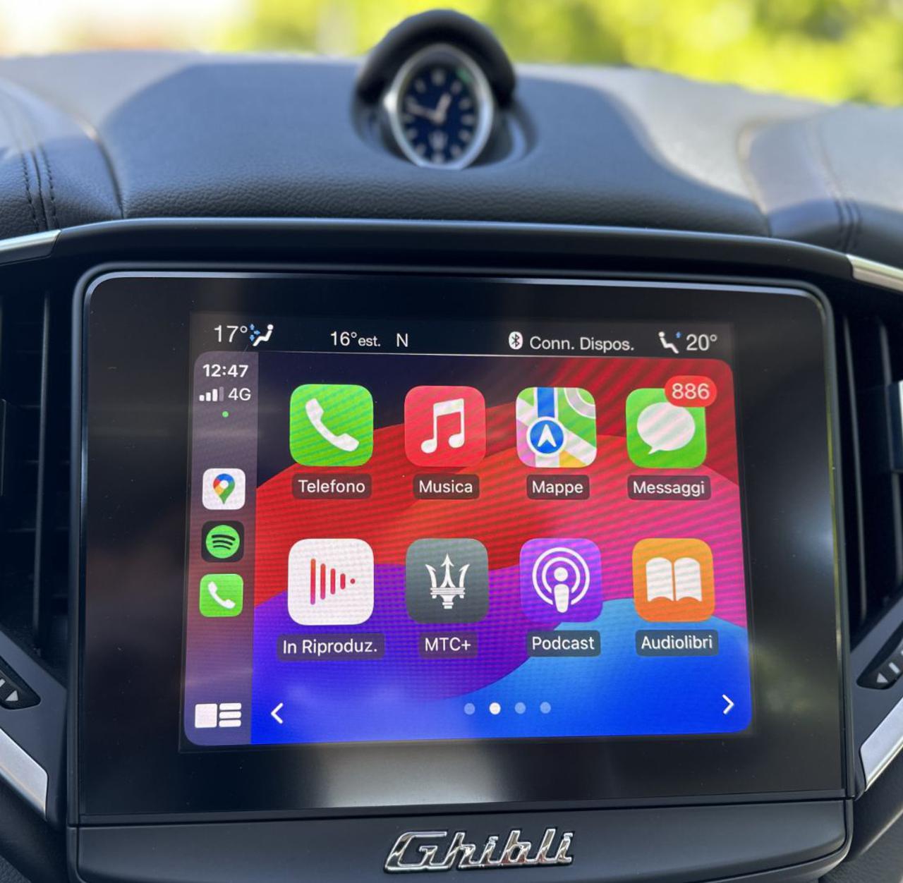 MASERATI Ghibli V6 Diesel 250cv MY18 - UNICA (Tetto/Pelle/Navi) - 27