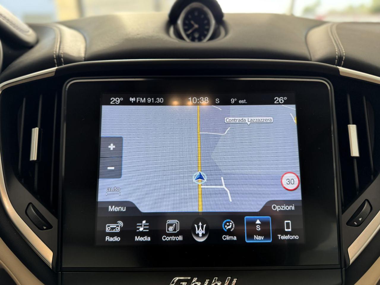 MASERATI Ghibli V6 Diesel 250cv MY18 - UNICA (Tetto/Pelle/Navi) - 28