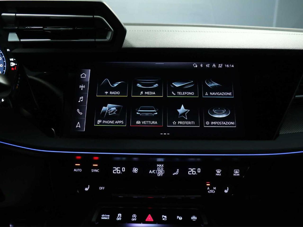 AUDI A3 SPB 35 TDI 150CV STRONIC SLINE EDITION MATRIX - 14