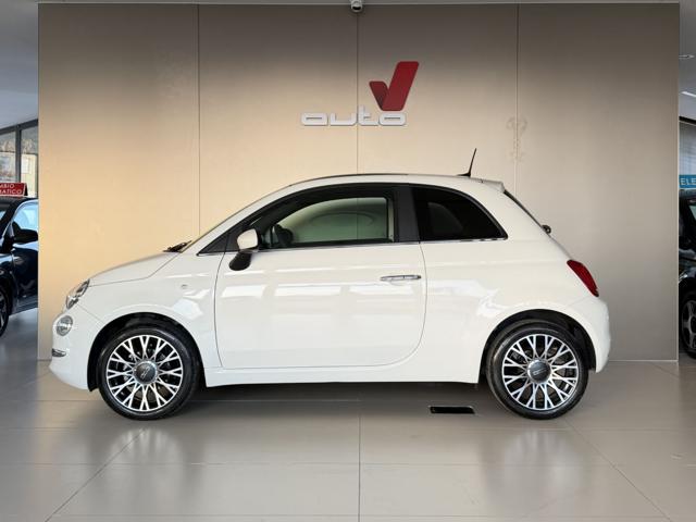 FIAT 500 Bianco Gelato pastello