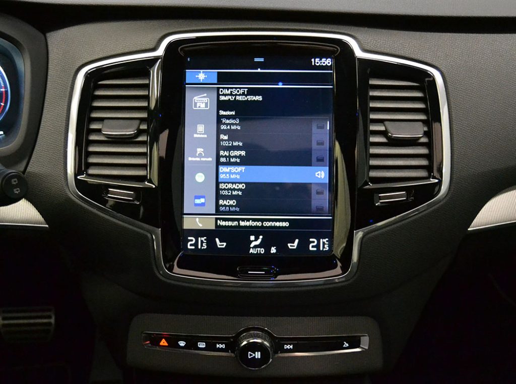 VOLVO XC90 D5 AWD Geartronic 7 posti R-design Km 40.000 ** - 9