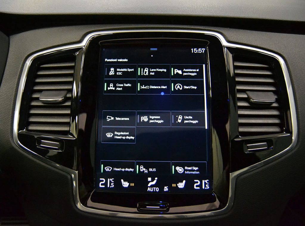 VOLVO XC90 D5 AWD Geartronic 7 posti R-design Km 40.000 ** - 11