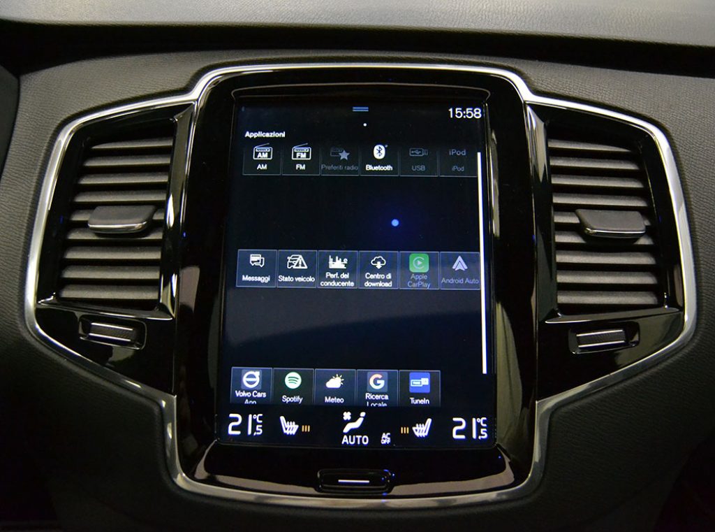 VOLVO XC90 D5 AWD Geartronic 7 posti R-design Km 40.000 ** - 12