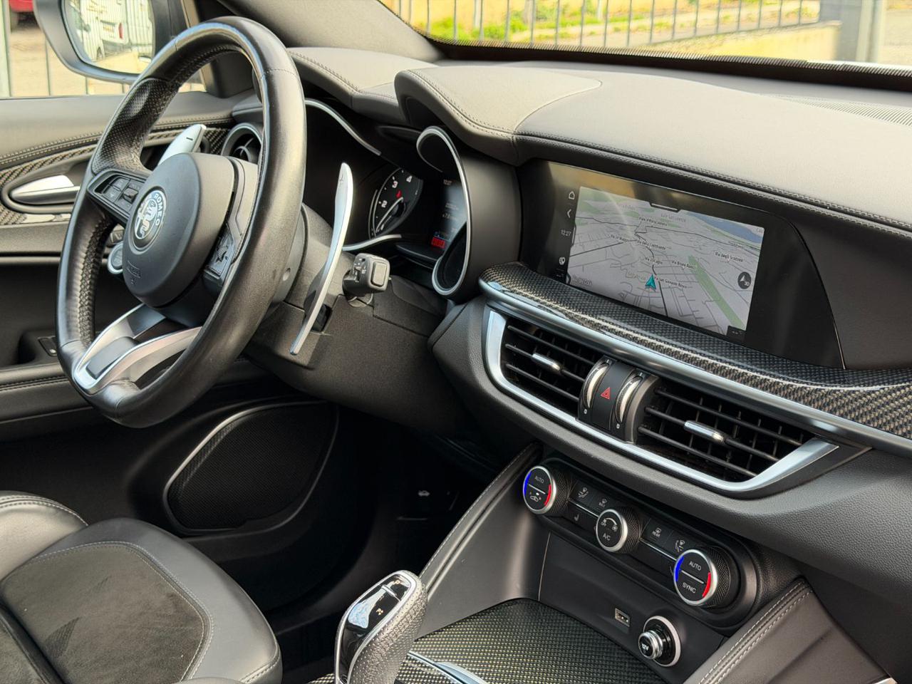 ALFA ROMEO Stelvio 2.2 TD 210 CV AT8 Q4 VELOCE Tì PACK CARBONIO+C.L20 - 11