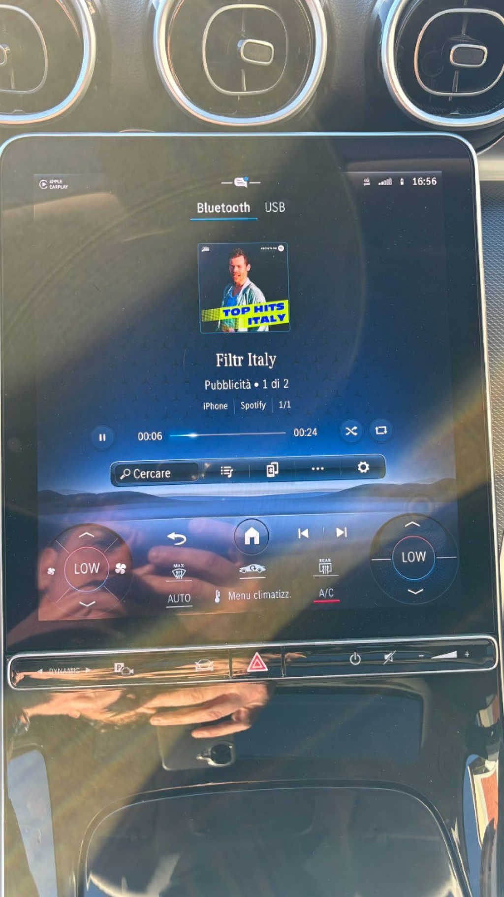 MERCEDES-BENZ C 220 d Mild hybrid S.W. Sport ** SOLO 23.000 KM ** - 11