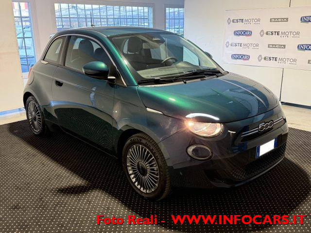 FIAT 500e OCEAN GREEN perlato