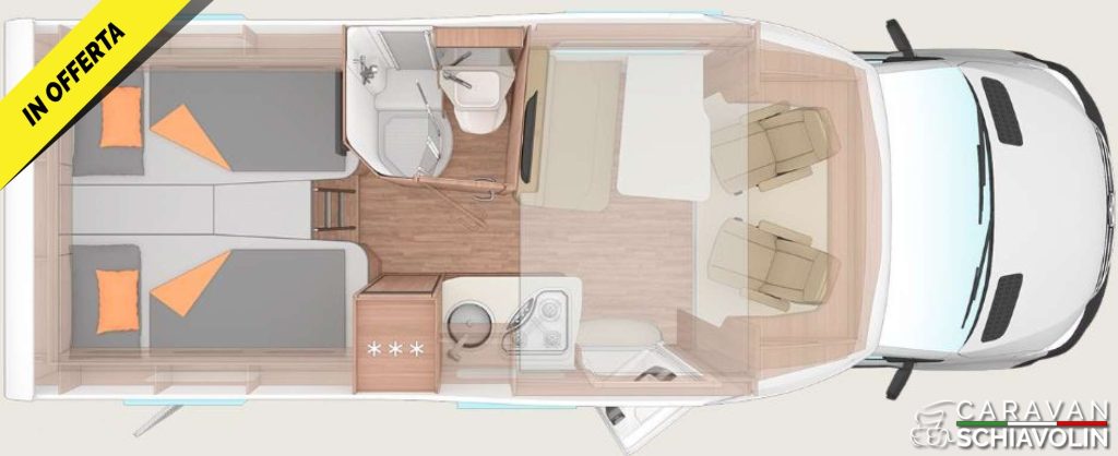 CARACOMPACT MB 640 MEG EDITION PEPPER CAMBIO AUTOM