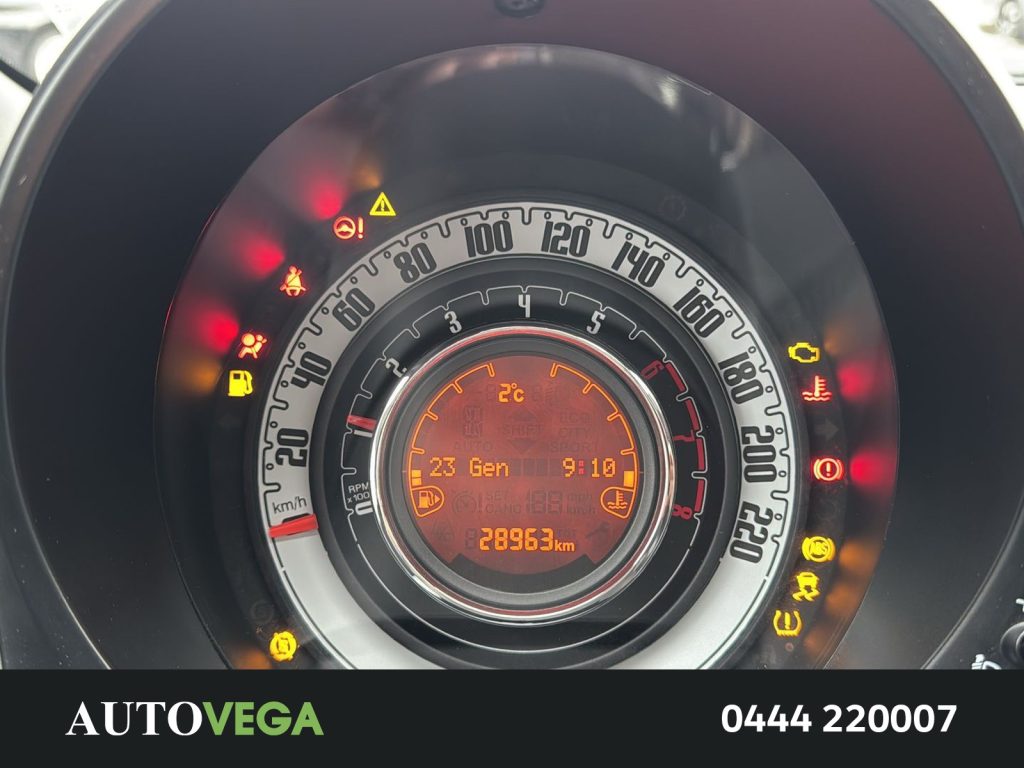 FIAT 500 1.2 lounge s&s 69cv my19 - 12