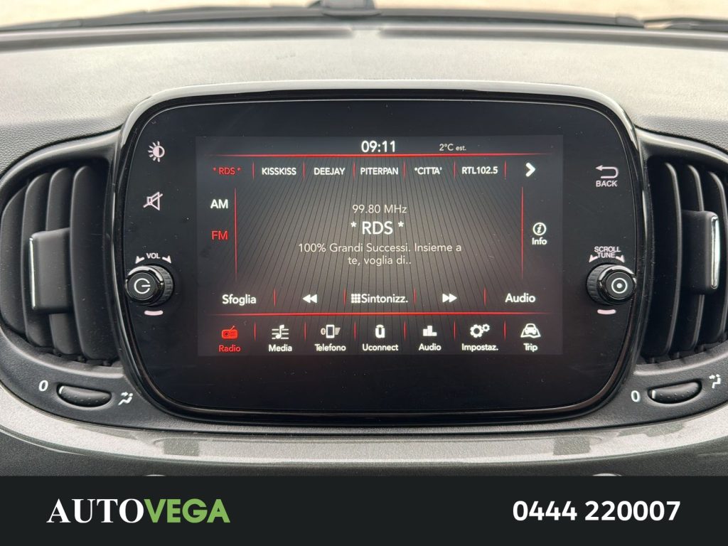 FIAT 500 1.2 lounge s&s 69cv my19 - 13