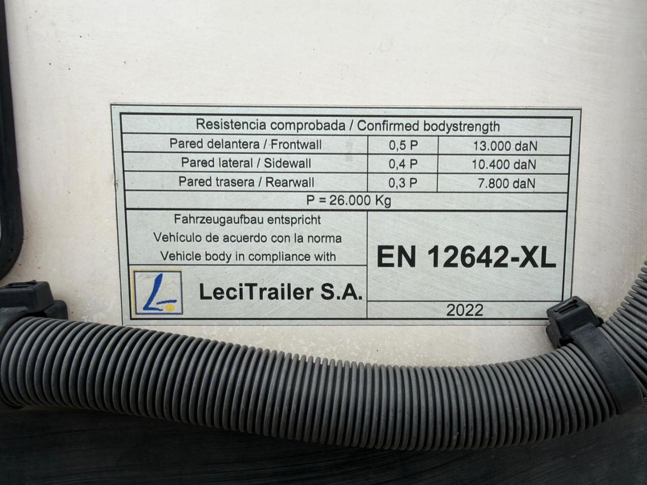 LECITRAILER 3E20 GRUPPO FRIGO CARRIER - 8