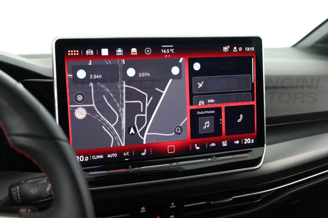 VOLKSWAGEN Golf GTI DSG 265 CV BLACK TETTO - HEAD UP - CERCHI 19 - 11