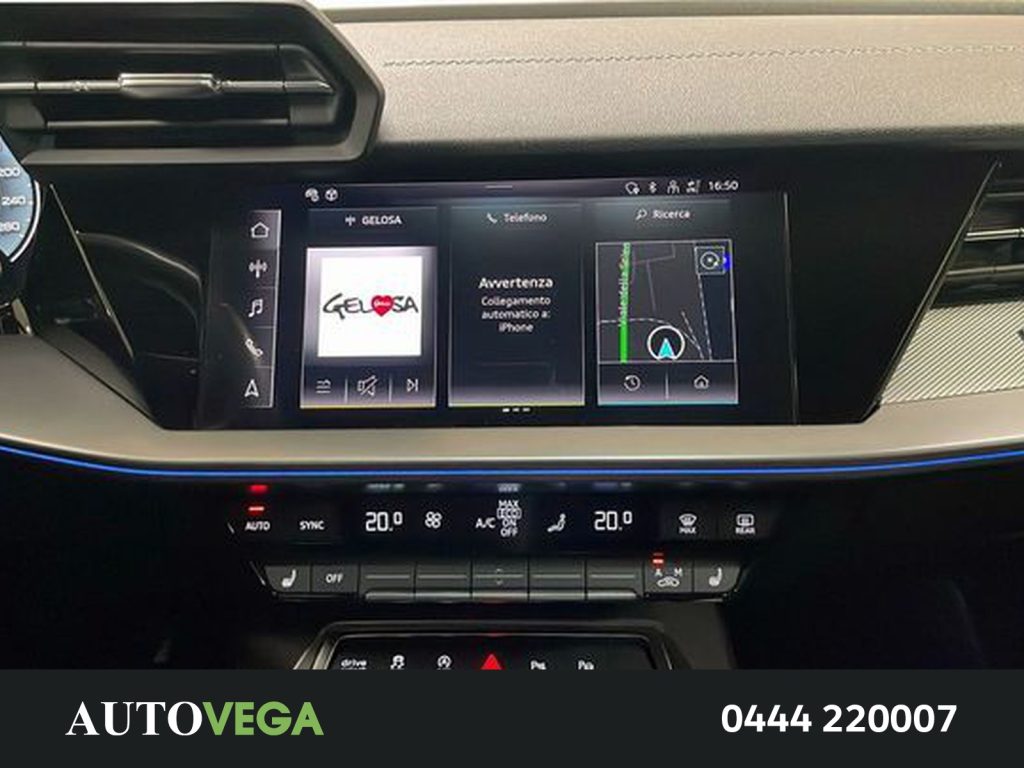 AUDI A3 sportback 40 2.0 tdi s line edition quattro s-tron - 10