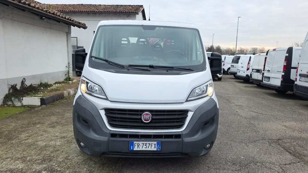 FIAT Ducato MAXI 35 2.3 Mjet 130CV Cabinato GRU Fassi 7posti - 6