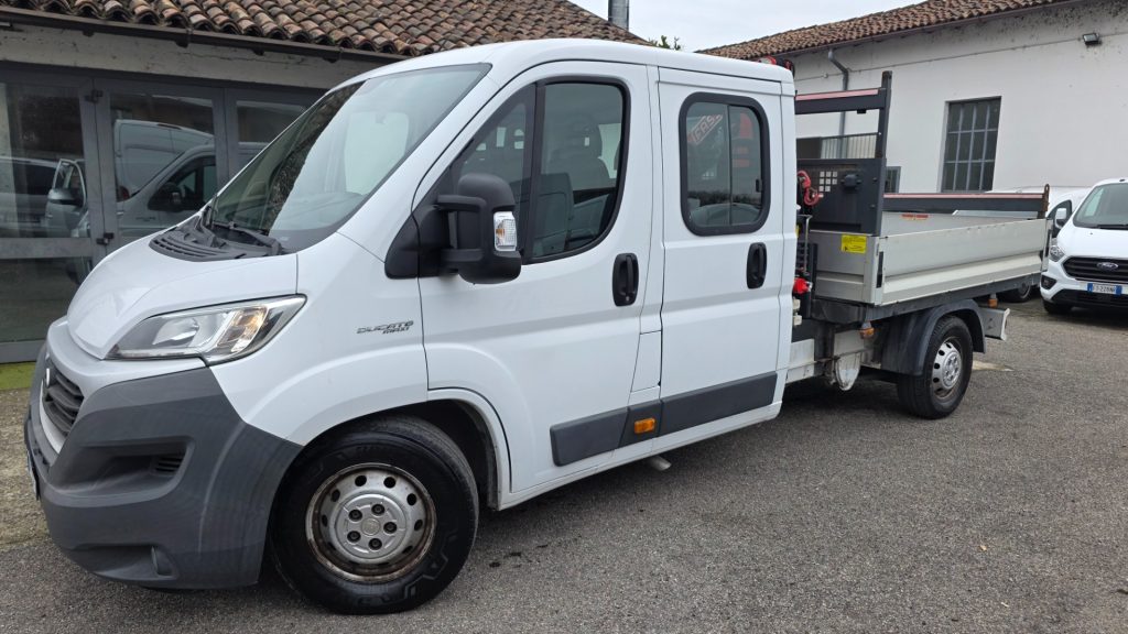 FIAT Ducato MAXI 35 2.3 Mjet 130CV Cabinato GRU Fassi 7posti - 4