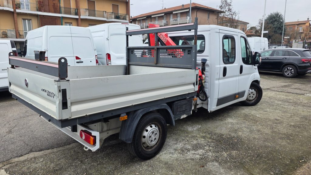 FIAT Ducato MAXI 35 2.3 Mjet 130CV Cabinato GRU Fassi 7posti - 5