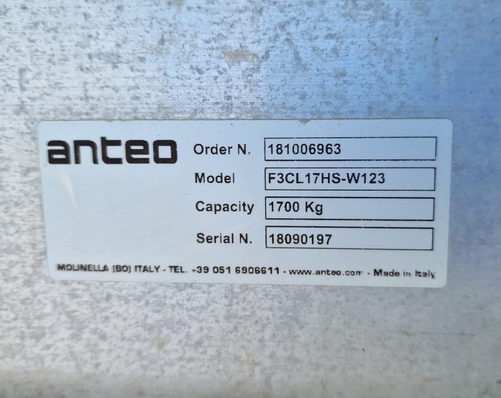 MAN TGA 18.310 FP EURO 3 CENTINATO 8,40 + SPONDA - 20