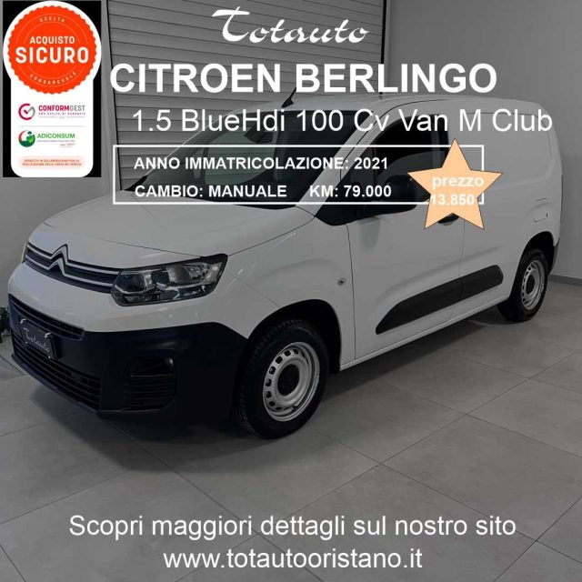 CITROEN Berlingo Bianco pastello