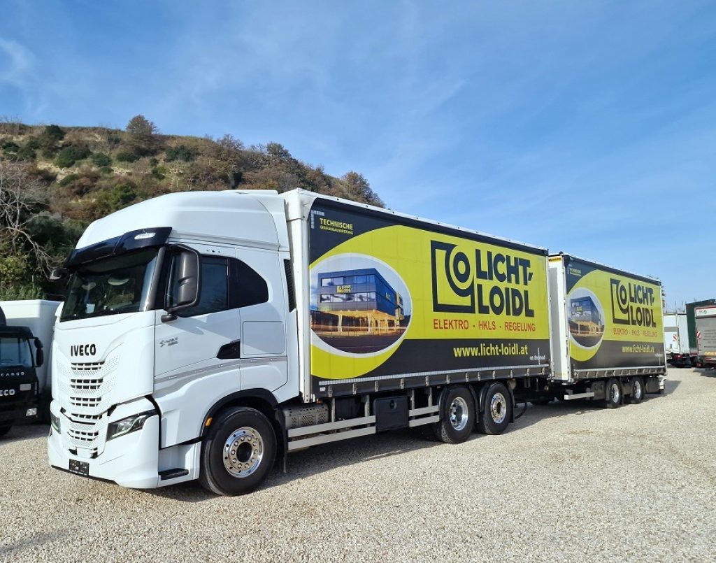 IVECO S-WAY 490 FP 6x2 E6 CENTINATO 7,70 + BIGA - 26