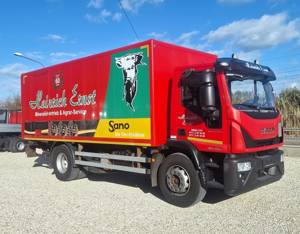 IVECO EUROCARGO 180E28 P EURO 6 FURGONE 6,20 + SPONDA - 19