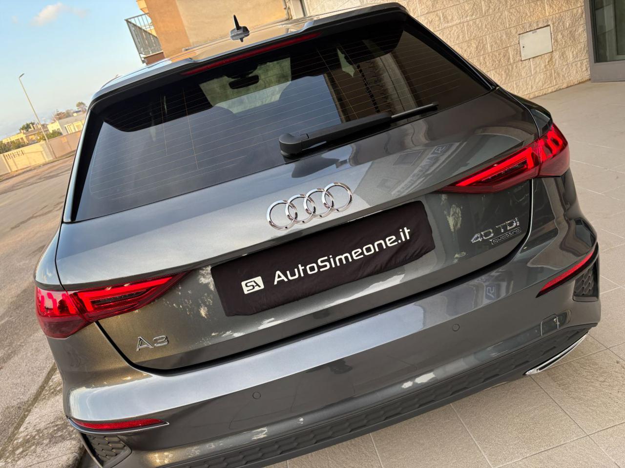 AUDI A3 SPB SPORTBACK 40 TDI 200 CVquattro S tronic S line - 32