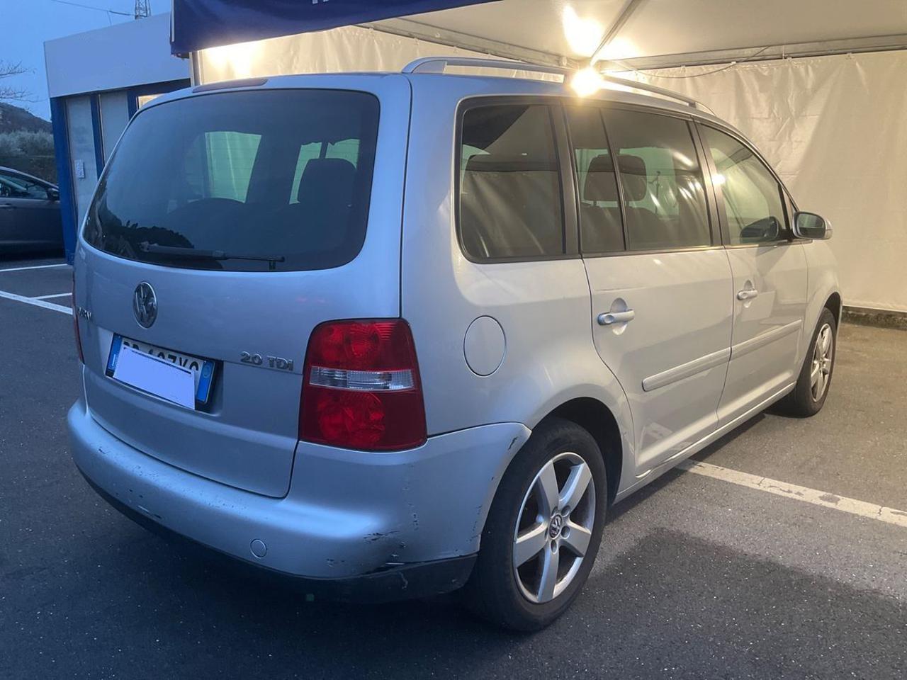 VOLKSWAGEN Touran 2.0 16V TDI UNICOPROPRIETARIO - 2