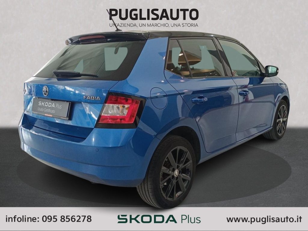 SKODA Fabia 1.0 TSI Twin Color Design Edition Nero - 4