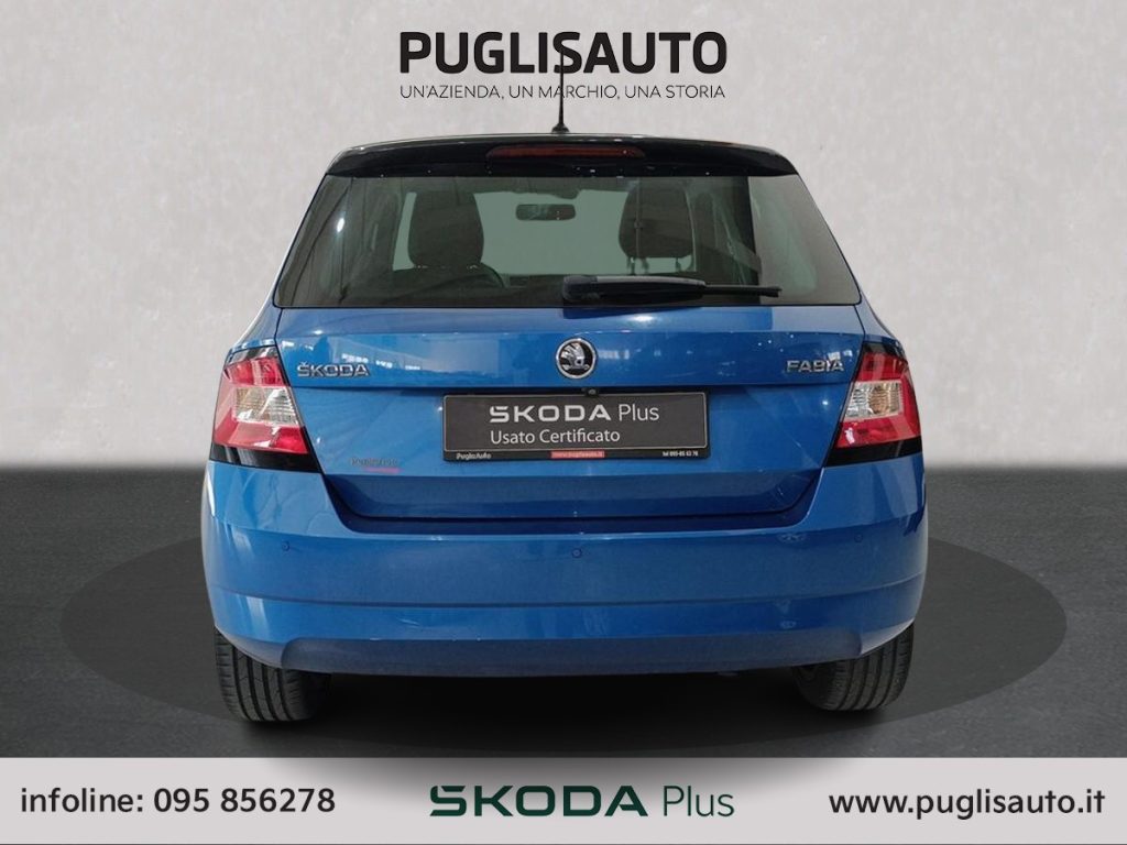 SKODA Fabia 1.0 TSI Twin Color Design Edition Nero - 5