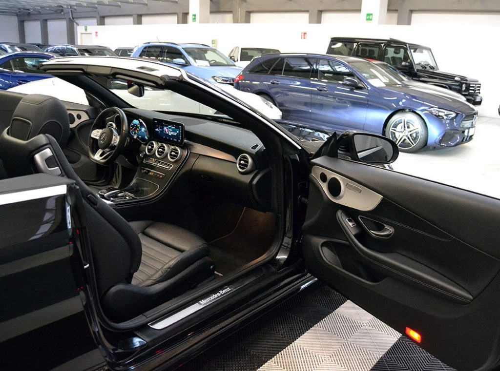MERCEDES-BENZ C 180 Auto Cabrio Premium Amg Line Unico Proprietario - 3