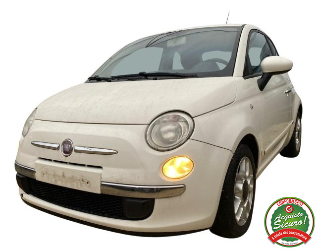 FIAT 500 Bianco metallizzato