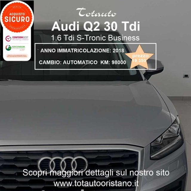 AUDI Q2 Argento metallizzato