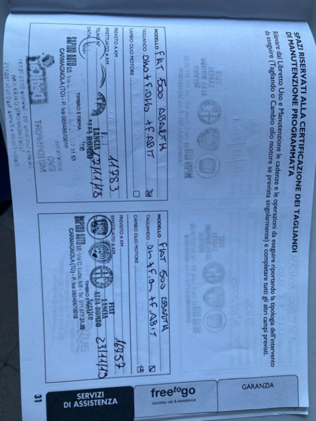 ABARTH 595 1.4T 180CV Competizione FARI XENO - 11