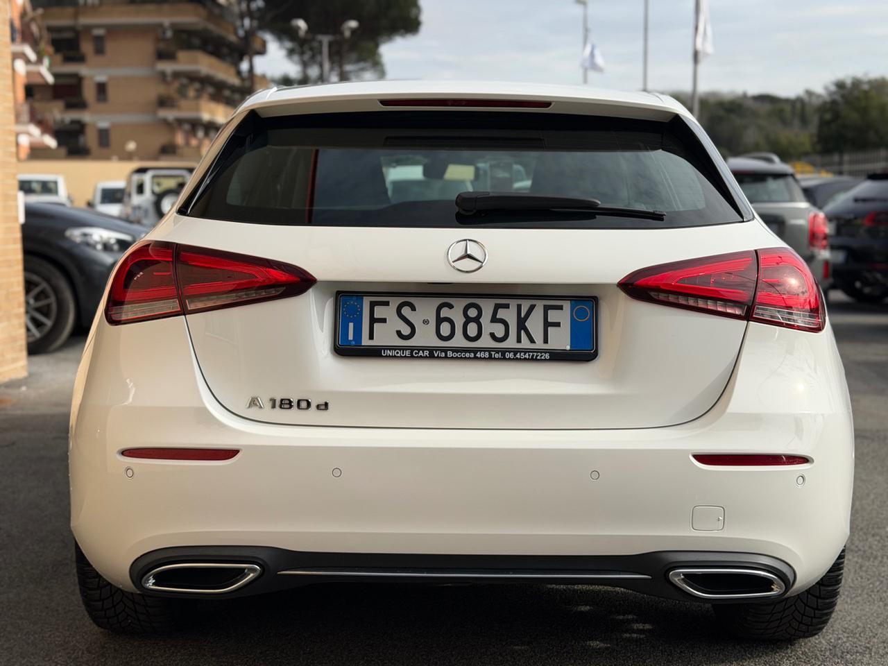 MERCEDES-BENZ A 180 d Automatic Sport (NESSUN VINCOLO) - 6