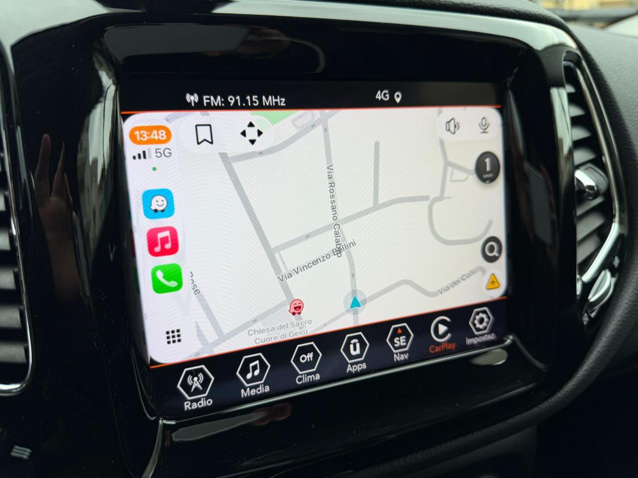 JEEP Compass 1.6 MULTIJET II 2WD LIMITED SOLO 7000KM+NAVI+PELLE - 15