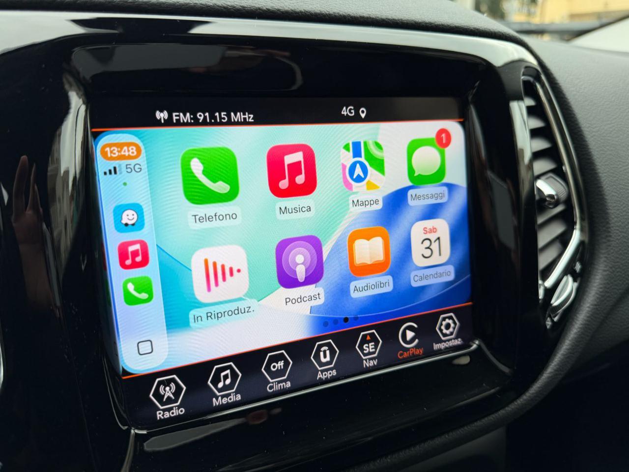 JEEP Compass 1.6 MULTIJET II 2WD LIMITED SOLO 7000KM+NAVI+PELLE - 13