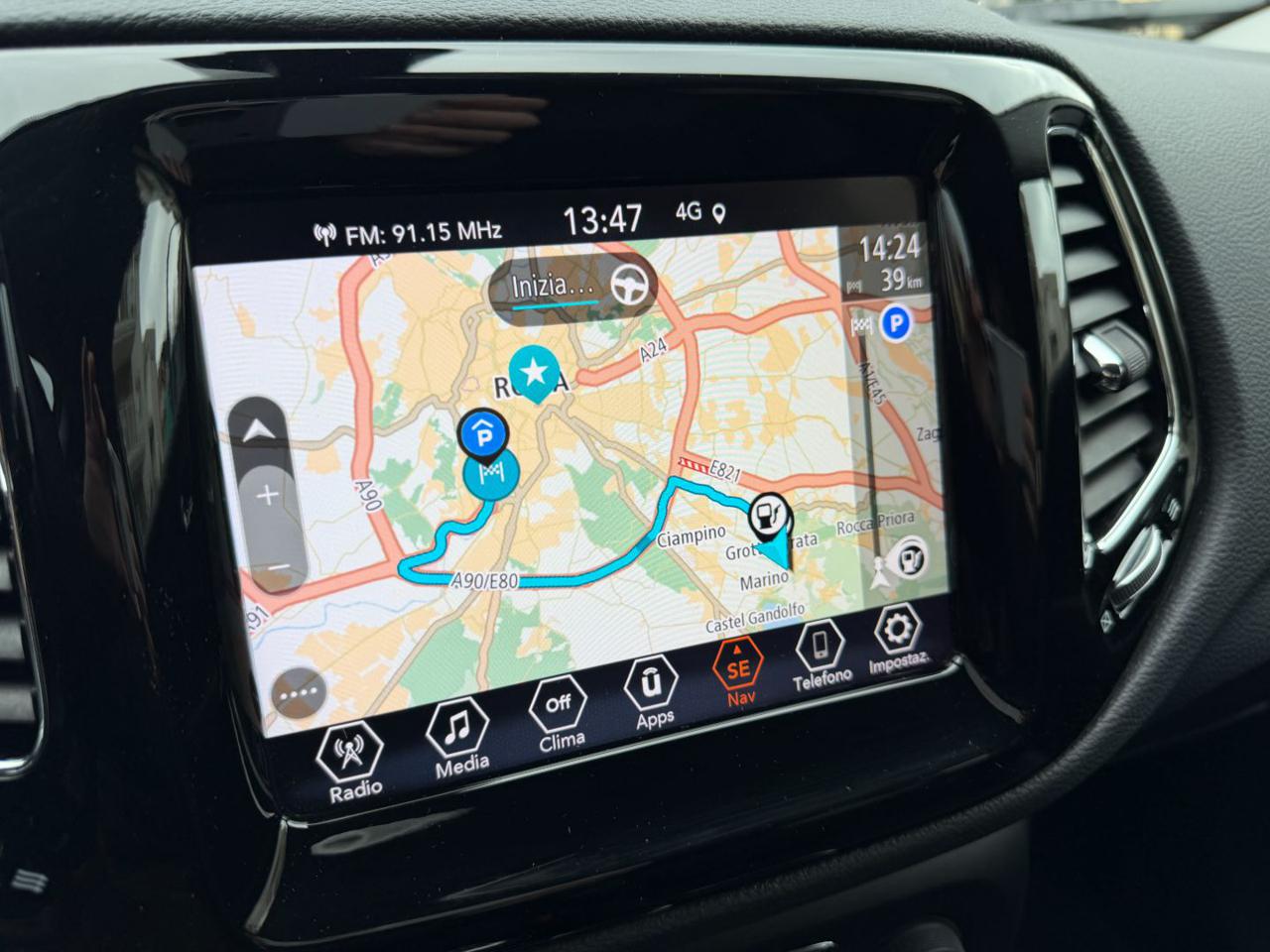 JEEP Compass 1.6 MULTIJET II 2WD LIMITED SOLO 7000KM+NAVI+PELLE - 22