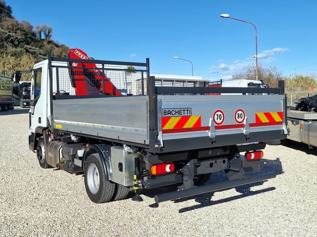 IVECO EUROCARGO 75 80E19 E6 GRU + RIBALTABILE - 5