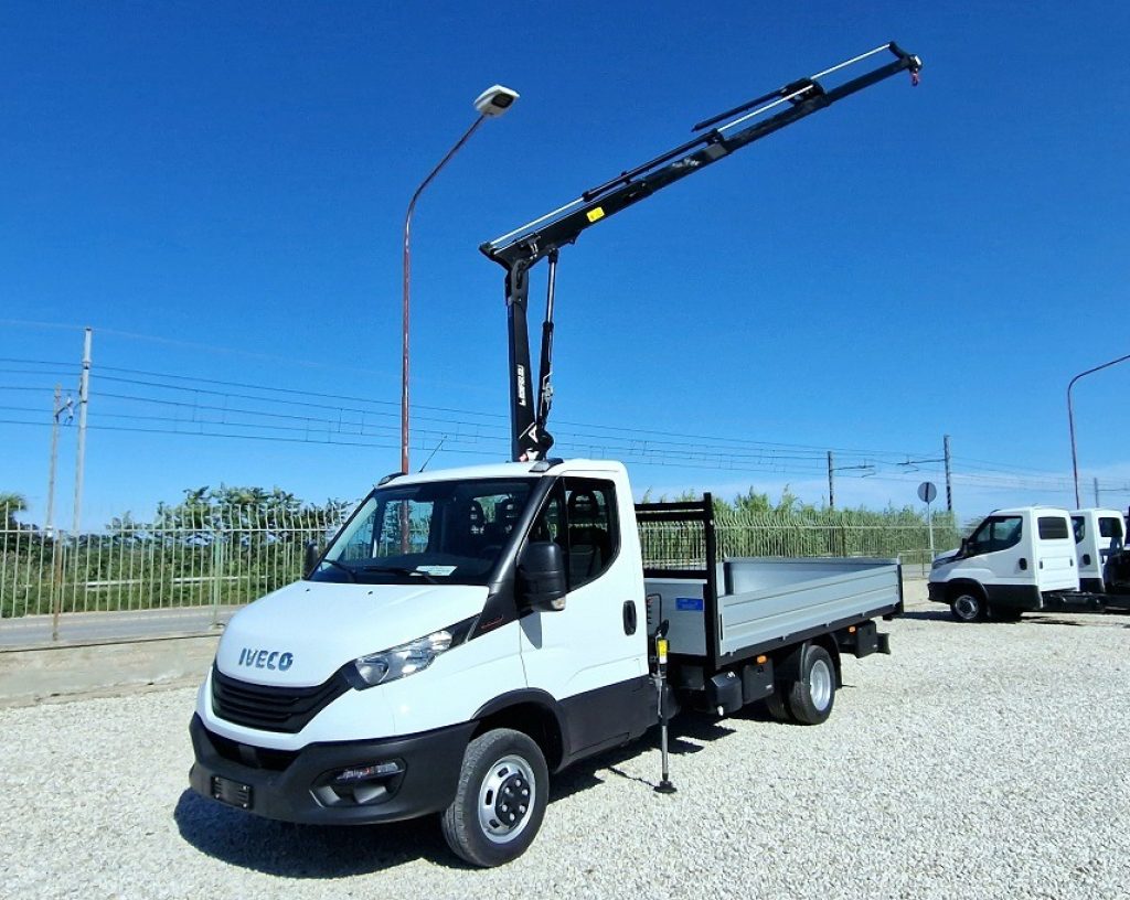 IVECO DAILY  35C16 E6 MOTORE 3.0 GRU 12m + CASSONE - 21