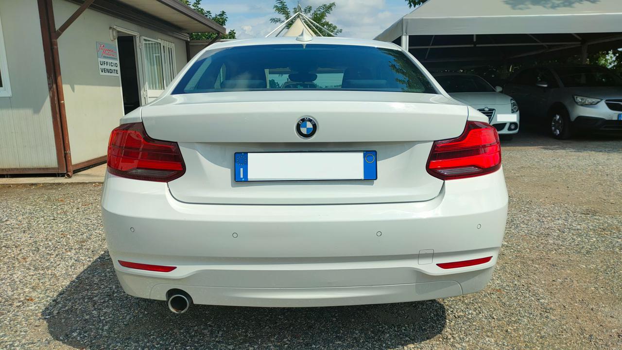 BMW 218 d Coupé 2.0 150 CV MANUALE 1 PROPRIETARIO - 4