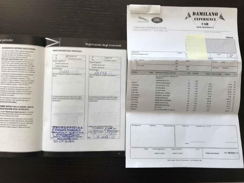 JAGUAR XF 2.2 D 190 CV Luxury FULL OPTIONAL - 13